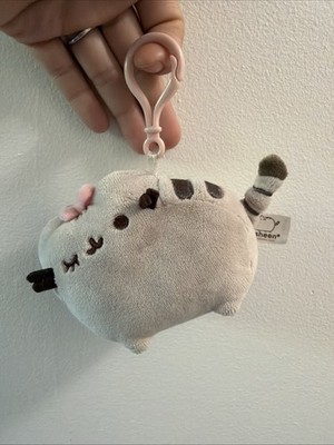 pusheen backpack clip Pink Bow And Wink 