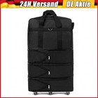 Trolley Rollenkoffer Koffer Schwarz Reise Rollen-Tasche 31 Zoll (82*48*28CM)