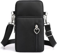 UmhäNgetasche Damen Klein Nylon Multifunktionale Crossbody Handytasche