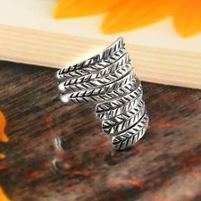 Adjustable Silver Ring Silver Ring Hand Made Fancy Ring For Good Quality