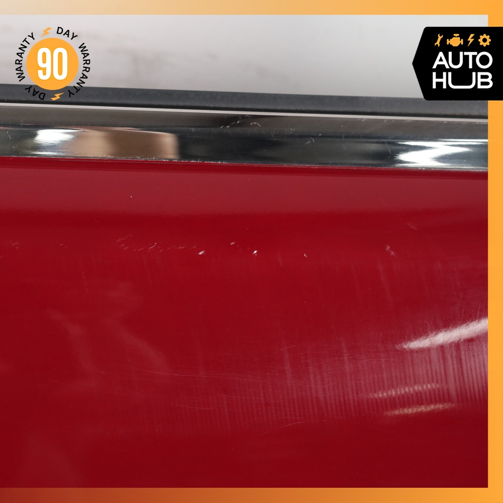 81-89 Rolls Royce Silver Spirit Rear Left Side Door Shell Red OEM 22k