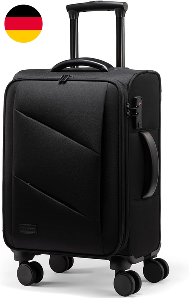 Lovevook Trolley HandgepäCk Koffer, Leicht Rollkoffer Reisekoffer Mit Tsa-Schlos-image