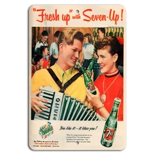 Vintage 7-Up Joy: Refresh Your Life with Fun & Flavor!