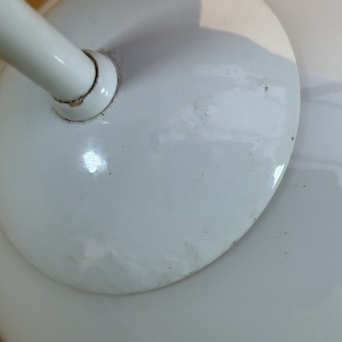 Vintage Ikea White Glass Globe Ball Scounce Wall Light MCM Style - Picture 10 of 15