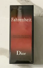 Christian Dior Fahrenheit  EDT Spray 1.7 Oz New Sealed $115 Retail