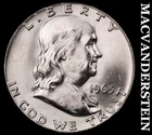 1963 Silver Franklin Half Dollar - Choice Gem Brilliant Unc  Lustrous  #J9980