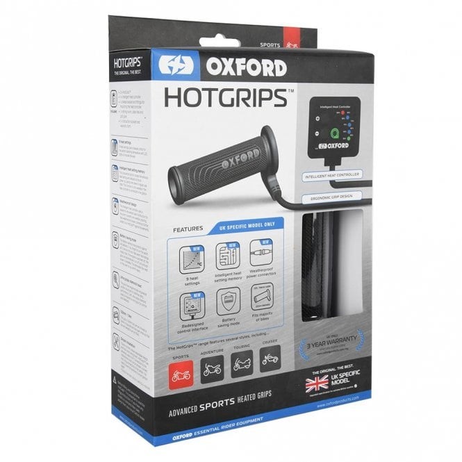 Oxford Hot Grips (Pair) - Premium Sports Heated Grips