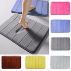 Soft Rug Absorbent Memory Foam Bath Mat Non-slip Bathroom Floor Shower Carpet