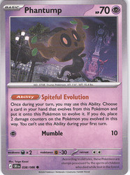 Phantump 038/086 Chaos Rising Common