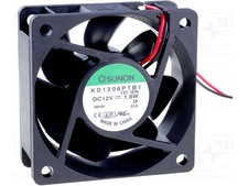 Sunon Kd1206Ptb1 Fan Dc12V 2.2W Tested Working