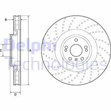 Disque de frein Mercedes CLASSE GL