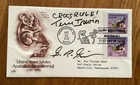 TERRI & STEVE IRWIN AUTOGRAPHED "AUSTRALIA BICENTENNIAL"1988 FIRST DAY COVER FDC