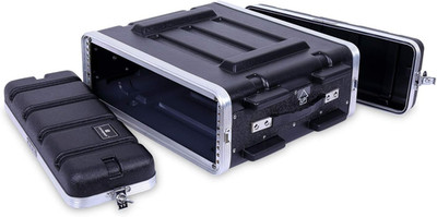 Stackable 3U Rack Case, Standard 19.25? Depth, Polyethylene Hard-Shell Construct