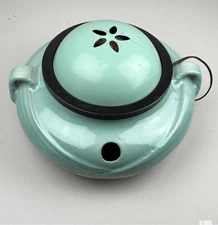 Vintage Zanesville Walton Ceramic Pottery Humidifier Atomic UFO MCM Beautiful