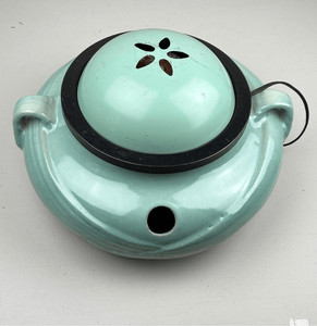 Vintage Zanesville Walton Ceramic Pottery Humidifier Atomic UFO MCM Beautiful