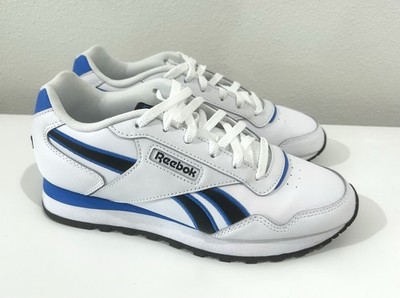 Reebok Glide Men s Sneakers 'White Black Kinetic Blue' 7.5