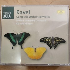 Ravel Orchestra Collection CD Set Claudio Abbado London Symphony Classical Musi