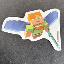 Minecraft Flying 4" Inch Laptop Sticker