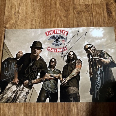 Signed Five Finger Death Punch Poster