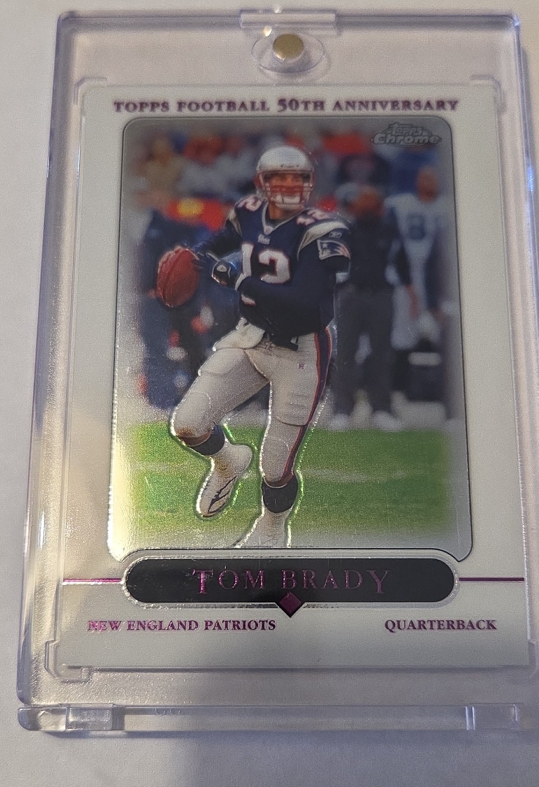 2005 Topps Chrome - Tom Brady #46