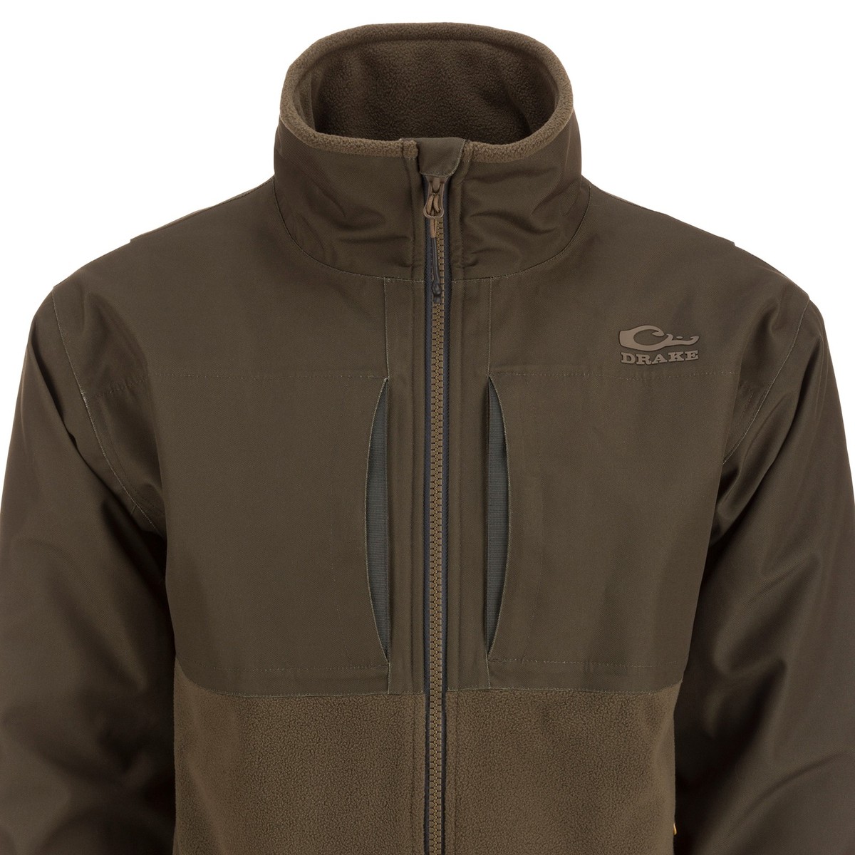 DRAKE Men's MST CommandXT Eqwader Full Zip Green Timber Jacket