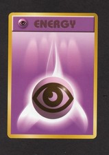 Psychic Energy Japanese Base Set Old Back Pokemon Card - MP