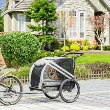 NEW  2-in-1 Pet Bike Trailer for Small Dogs