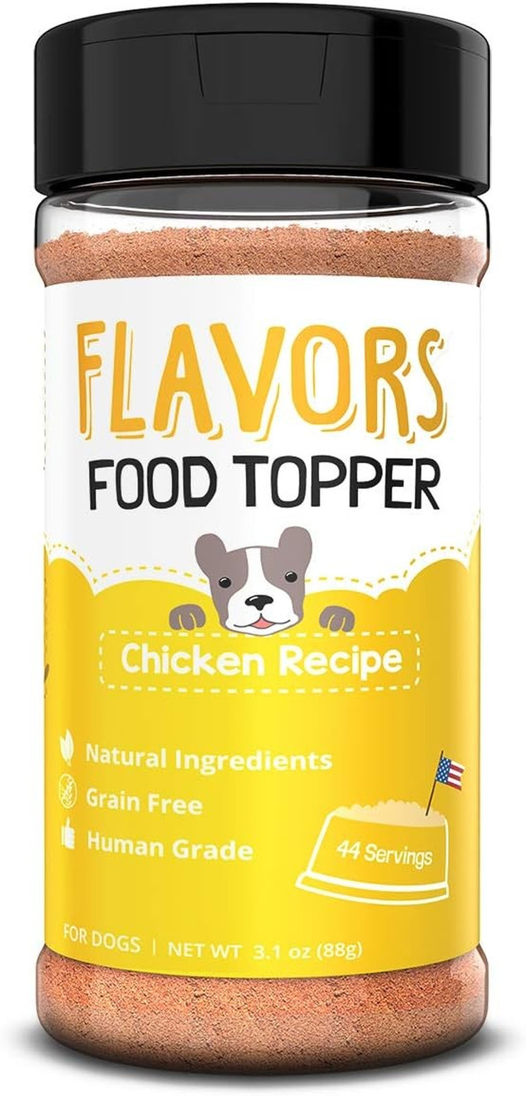 Topper For Dogs, Chicken Recipe, 3.1 Ounce (pack Of 1),