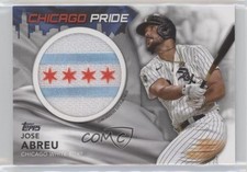 2022 Topps Series 1 City Flag Commemorative Relics Jose Abreu #CFP-JA Patch fm0
