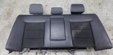 MERCEDES W212 E CLASS SALOON HALF LEATHER REAR UPPER SEAT BACK REST BLACK