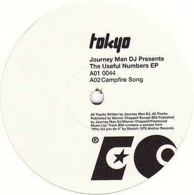Journey Man DJ - The Useful Numbers EP (12'', EP)
