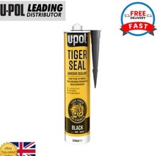 Upol Tiger Seal PU Adhesive Sealant black Tiger seal Polyurethane Tube 310ML