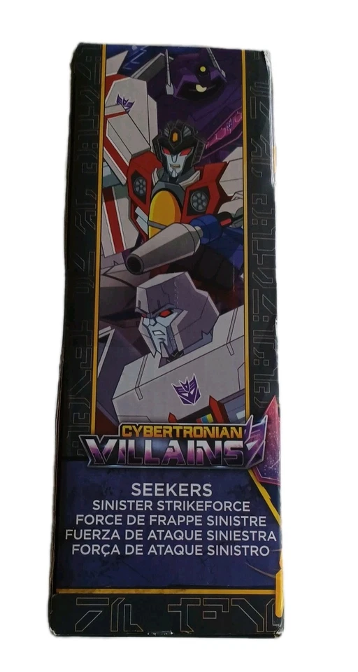 Transformers Bumblebee Cyberverse Adventures Seekers Sinister Strike Force 4-pck - Image 4 of 4