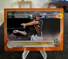 2022 Topps Pro Debut - Chrome Jackson Merrill #PDC-103 Orange Refractor /25🔥⚾️