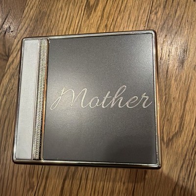 things remembered jewelry/trinket Box Silver  Mother  Beautiful Engraved