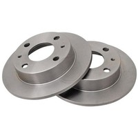 2 Bremsscheiben Voll Nicht BelüFtet Ø 211 Mm 9 Mm A.B.S. FüR U.A. Subaru