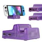 eXtremeRate AiryDocky DIY Replacement Case for Nintendo Switch Dock Shell Cover