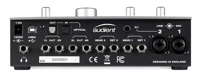 AUDIENT iD22 オーディオインターフェース Amazon.com: Audient Audio Interface (iD22) : Musical Instruments