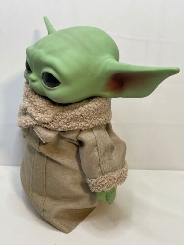 Baby Yoda Grogu 12" peluche sacchetto fagioli Mandalorian Mattel 2021 set di 2 - Foto 4 di 20