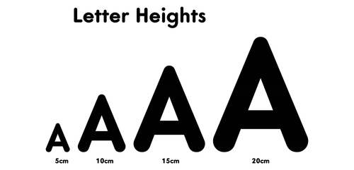 MDF Wooden Letters Custom Cut Letters Names Words Price per Letter 5 10 15 20CM - Picture 4 of 8