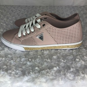 guess gold tennis shoes