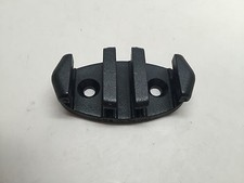 MARINE BOAT CANOE KAYAK BLACK PLASTIC ZIGZAG ANCHOR CLEAT SECURE BOW SAFETY LINE
