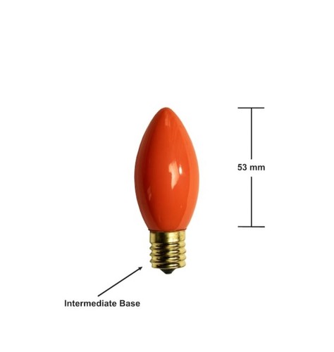GE C9 GLOW Bright Replacement Bulbs 15 Bulbs Total MultiColor 7 Watt Christmas - Picture 7 of 7