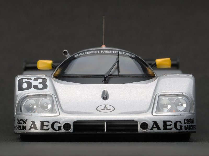 ミニカー Sauber Mercedes C9 1989 LeMans Winner Spark Models Sauber C9 #63 Winner Le Mans 1989 43LM89 1/43