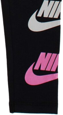 nike futura leggings black and pink