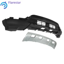 Fit For 2020-2022 Ford Explorer Front Bumper Lower Valance and Panel Skid Plate