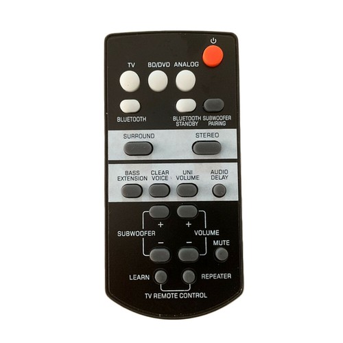 VINABTY FSR50 WY57780 Telecomando di Sostituito Adatto Per Yamaha FSR50 WY57780 SR-301 YHT-S401 SR301 YHTS401 Soundbar Receiver VINABTY FSR50 WY57780 Telecomando di Sostituito Adatto Per Yamaha FSR50 WY57780 SR-301 YHT-S401 SR301 YHTS401 Soundbar Receiver