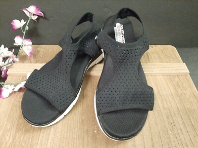 Skechers Memory Foam Gel Infused Mesh Sandals Dual Lite Size