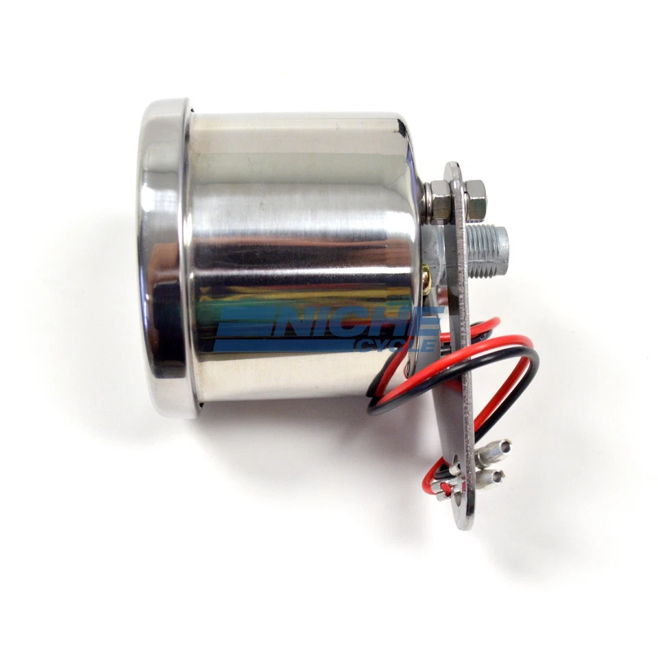 Mini Universal Motorcycle Mechanical 140 MPH Speedo Speedometer Gauge 2:1 - Image 2 of 3