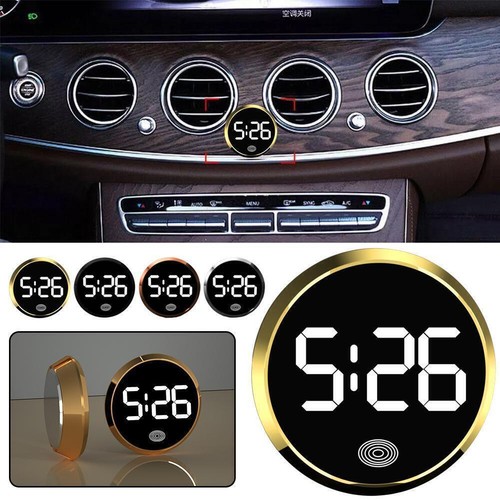 Interior Clock For Car Vehicle Watch Car Supplies Clock Car D7G8 Novelty C2F4 - Picture 3 of 25